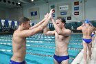 Swimming vs Babson  Wheaton College Swimming vs Babson College. - Photo By: KEITH NORDSTROM : Wheaton, Swimming, Babson
